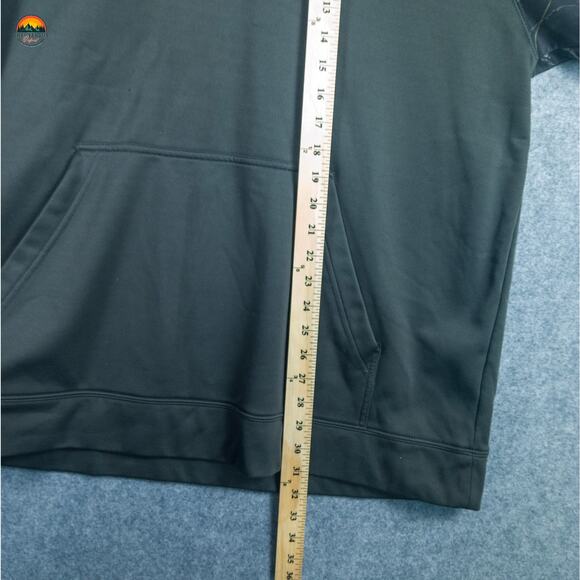 Huntworth Pullover Hoodie Green Long Sleeve Pockets Men's Size 2XL - Picture 7 of 16